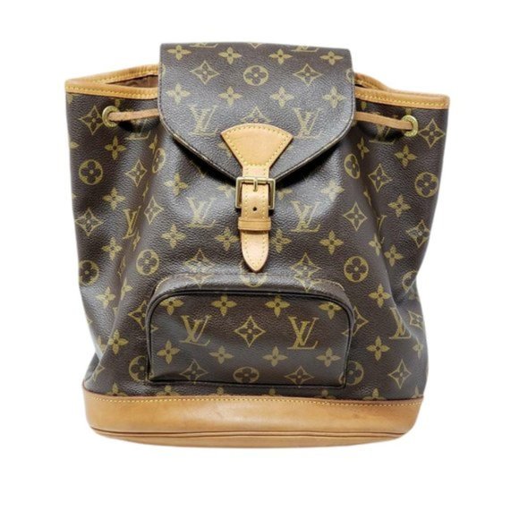 Louis Vuitton Handbags - Auth Louis Vuitton Monogram Montsouris PM Backpack